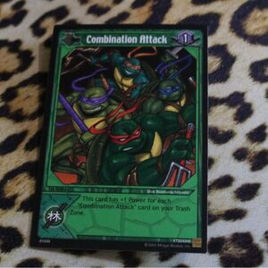TMNT Combination Attack Trading Card